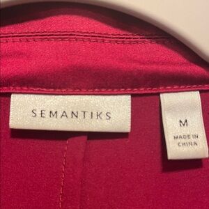 Semantiks Red Women's Blouse